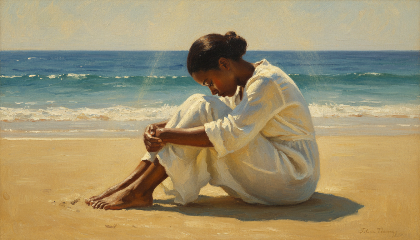 Glimmer — Held by the Sun (Oil Painting)